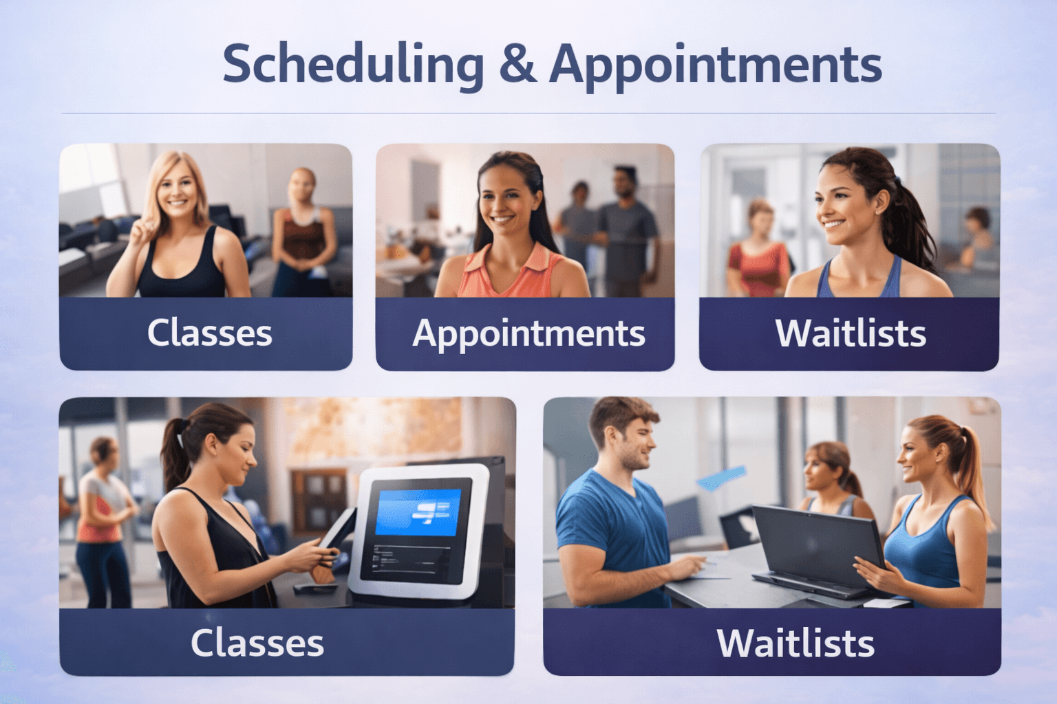 HexaFit scheduling and appointments
